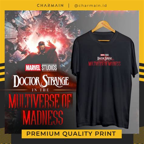 Jual Kaos Doctor Strange Logo Multiverse of Madness Marvel Universe ...