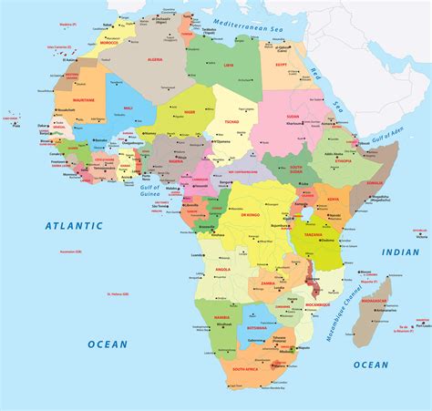Map Ethiopia Africa