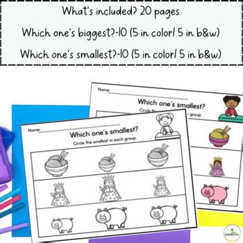 Image result for Kindergarten Math Measurement Worksheets