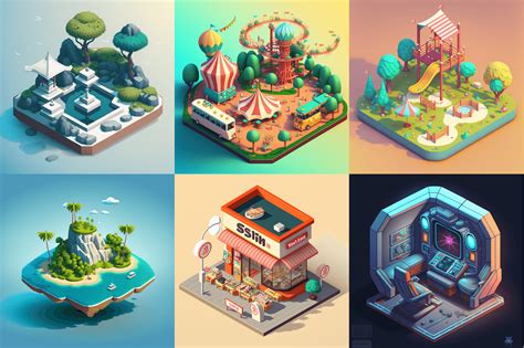 Midjourney Isometric Game Art: Prompts & Guide
