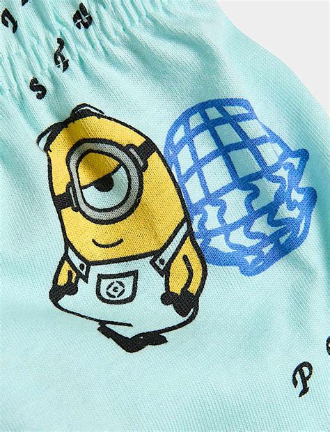 Buy Pure Cotton Minions™ Short Pyjamas (3-16 Yrs) at Marks & Spencer
