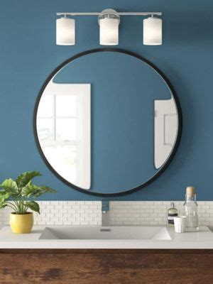 Buy CasaGold 24 Inch Black Round Mirror in Metal Frame Online