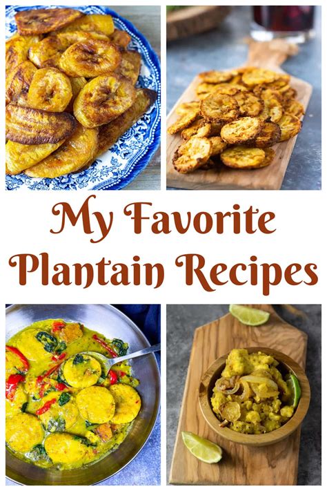 Green Plantain Recipes