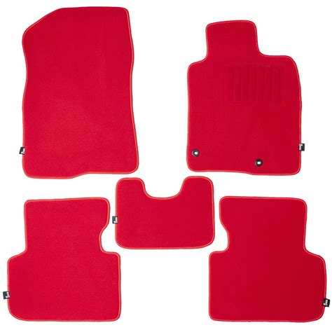Honda Civic Type R FL5 FL1 DE5 INTEGRA TYPE S Racing Red Floor Mats ...