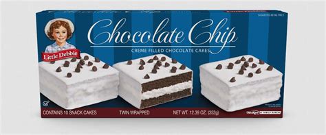 Buy Little Debbie Snack Cakes 2 Regular Size Boxes (Chocolate Chip ...