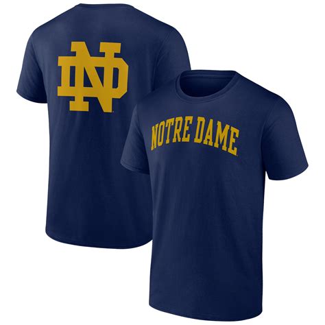 Men's Navy Notre Dame Fighting Irish Primetime T-Shirt - Walmart.com