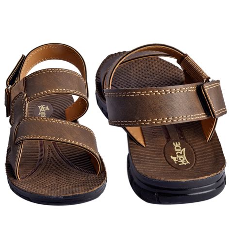 Mien Mouse/Black rexin Sandal with Pu sole-Art-sultan-102 : Amazon.in ...