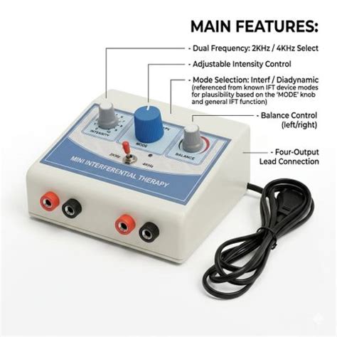 Rinansh Mini IFT Machine for Physiotherapy | Mini Interferential ...