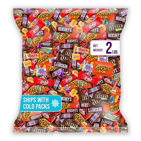 Buy Chocolate Assorted Bulk Candy - 2 LB Chocolate Candy Variety Pack ...
