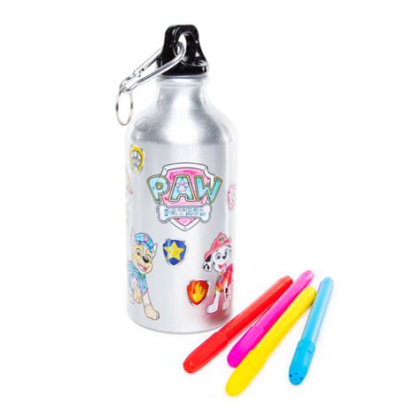Draw your Own Paw Patrol Water Bottle Activity Kit – Well Played Toys
