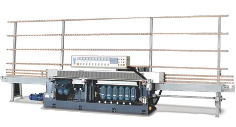 Glass Straight Line Beveling Machine - SKB -11 PLC MOSAIC GLASS ...