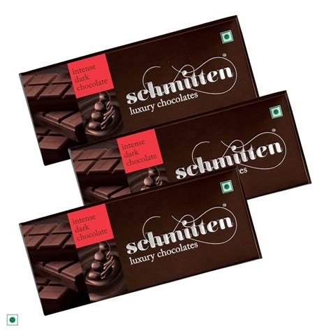 Schmitten Dark Chocolate - Intense, 70g Bar : Amazon.in: Grocery ...