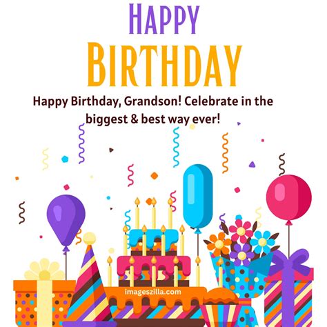 25+ Happy Birthday Grandson Images, And Quotes - Imageszilla