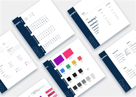 Style Guide Design on Behance