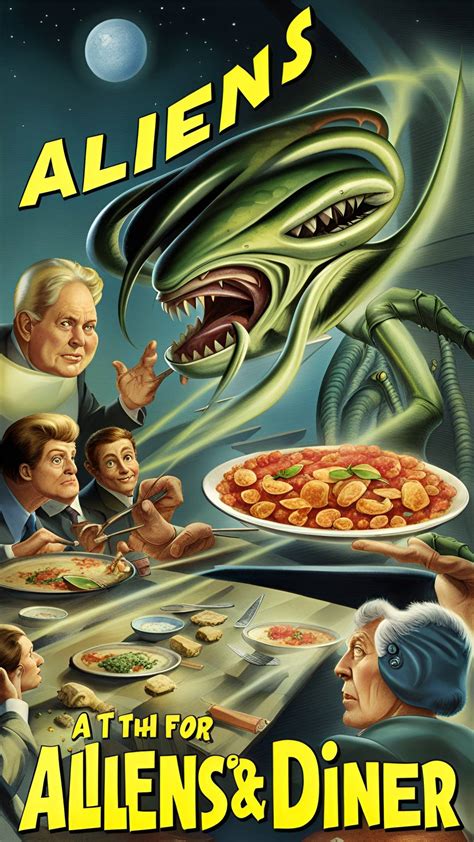 Image result for Alien Dinner Scene