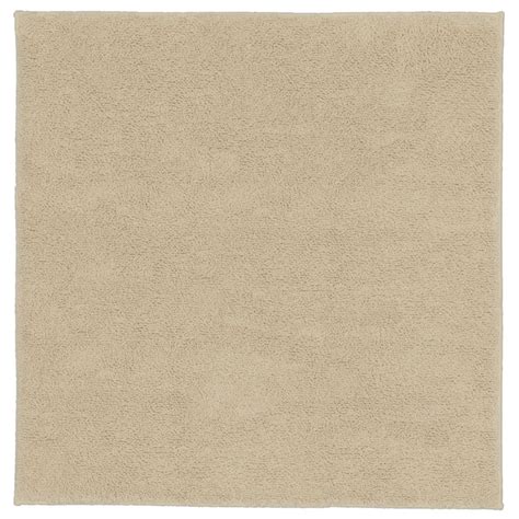 Garland Rug Queen Cotton 24-in x 24-in Natural Cotton Bath rug in the ...