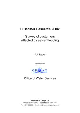 Fillable Online Sewer flooding report - Final Fax Email Print - pdfFiller