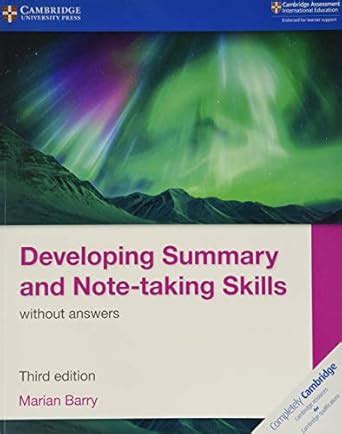Buy Developing Summary and Note-taking Skills without answers ...