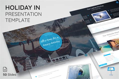 HOLIDAY in Keynote Presentation Template Graphic by Seventh Studio ...