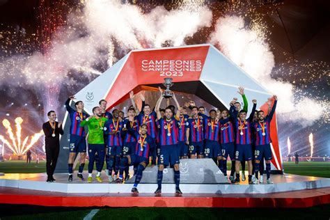 Barcelona beats Real Madrid in Spanish Super Cup final 2023
