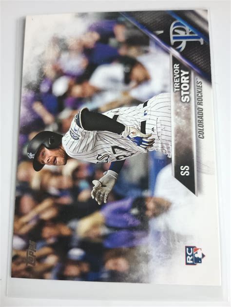 2016 Topps Update Series Trevor Story Rookie Card | eBay