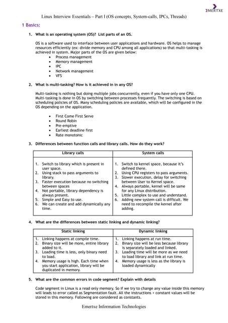 Image result for Linux Internals Interview Questions