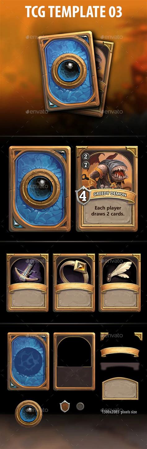 Image result for TCG Card Design Template