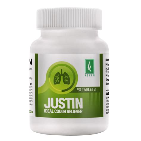 Adven Justin Tablets Cough Reliever Ideal Cough Reliver – Pushmycart.in