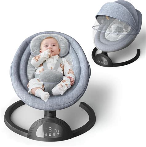 Amazon.com : Baby Swings for Infants, Portable Baby Swing for Indoor ...