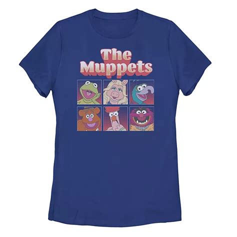 Juniors' Disney's The Muppets Box Up Graphic Tee
