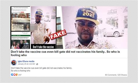 Post Falsely Claims Bill Gates Refused To Vaccinate His Children | BOOM