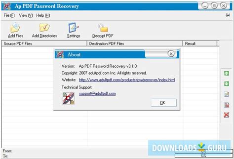 Download Adult PDF Password Recovery for Windows 10/8/7 (Latest version ...