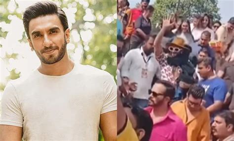 Video Of Ranveer Singh Protecting A Crying Kid From Crowd At 'Cirkus ...