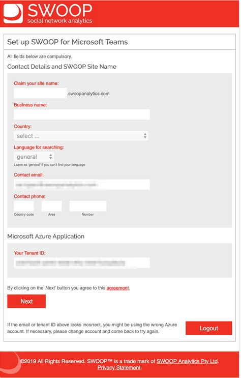 How to set up and install SWOOP for Microsoft Teams – SWOOP Analytics