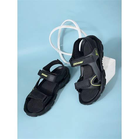 Buy Power Black Casual Sandals for Men Online
