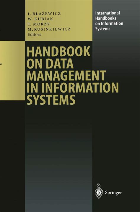 Buy Handbook on Data Management in Information Systems (International ...