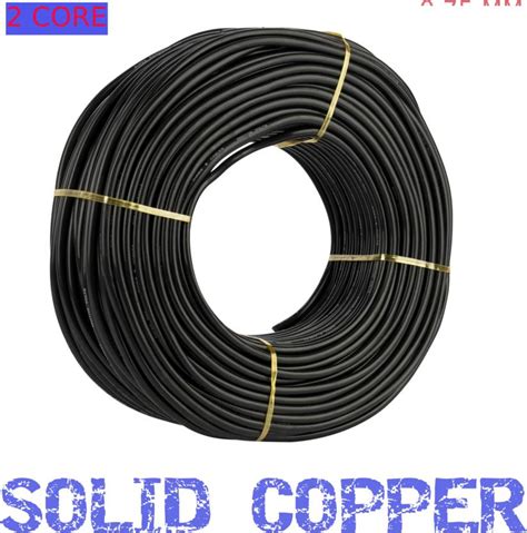 SUPER GEC Multi Round Core 1.00 MM x 2 Core wire (20 meter/66 Feet) 1 ...