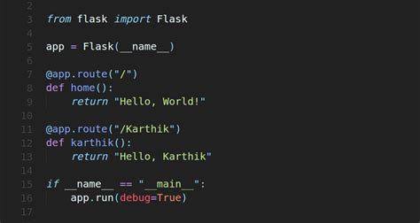 Flask Module in Python 的图像结果