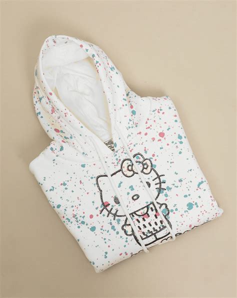 Hello Kitty Printed Oversized Hoodie For Kids Girls – Kidsville