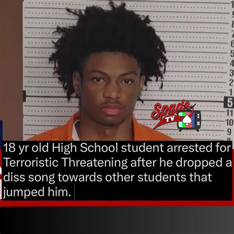 ♠️Spade TV | 18 year old Cortez Lyles was arrested after he posted a diss song online after he ...