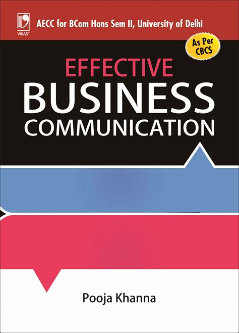EFFECTIVE BUSINESS COMMUNICATION By POOJA KHANNA