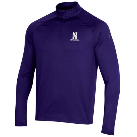 Northwestern University Wildcats Men’s Under Armour Performance 2.0 1/4 ...