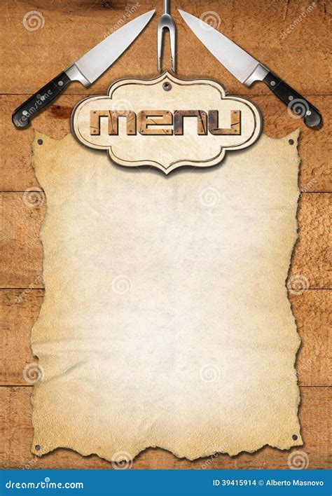Image result for Rustic Menu Design