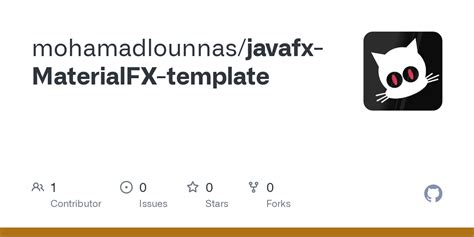JavaFX Template 的图像结果