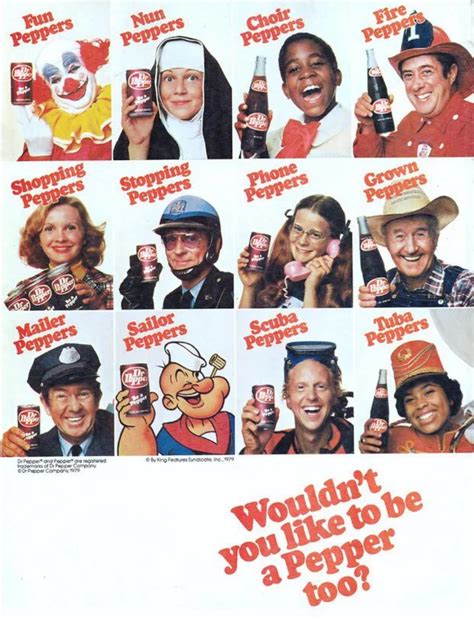 1979 Dr. Pepper Magazine Ad - Swipe File