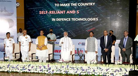 Indian Navy to showcase promising technologies during "Swavlamban-2023 ...