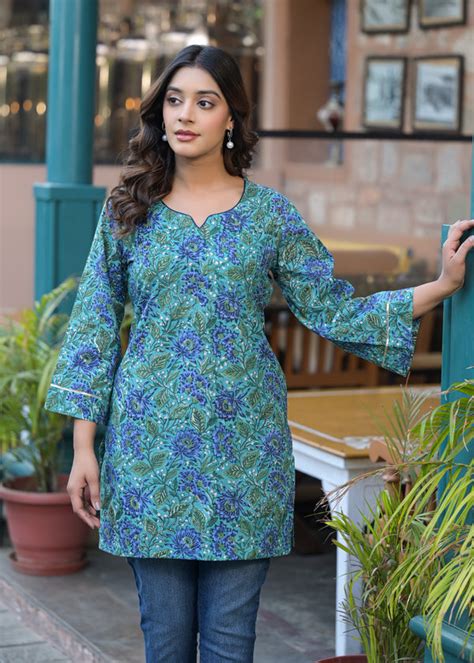 Short Kurtas - Buy Short Kurti for Women Online at Jaipuri Adaah 2025