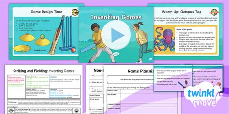 Inventing Games - Year 3 PE Striking & Fielding Lesson