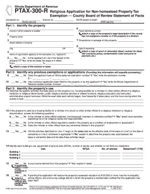 Ptax 300 Fillable Form - Fill Online, Printable, Fillable, Blank ...