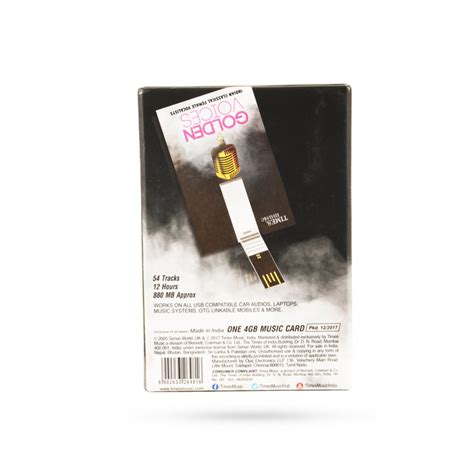 Golden Voices Indian Classical Female Vocalists USB Music Stick | Musi